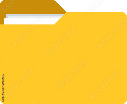 Folder icon. Documents directory. Desktop icons. My computer PC shortcut signs. System software and devices. New eleven inspired vector illustrations.Document symbol icon for website design.