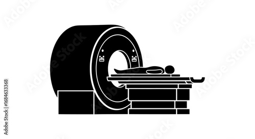 mri scan, patient on table, medical technology, healthcare, diagnostics, radiology, examination, hospital, treatment, scan, machine, device, body, health