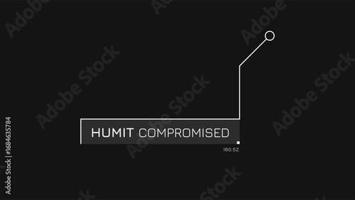 Hud Callout Interface Lines For Corporate Webinar Slide