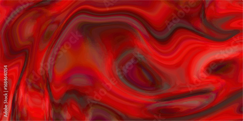 A red and yellow abstract flowing silk wallpaper with a soft, watery texture. Fluid, chaotic flow of colors mimics paint marbling. Abstract red liquid wave line background, Colorful beautiful abstract