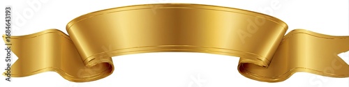 Gold ribbon banner (1)