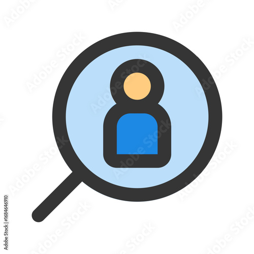 recruitment outline fill icon