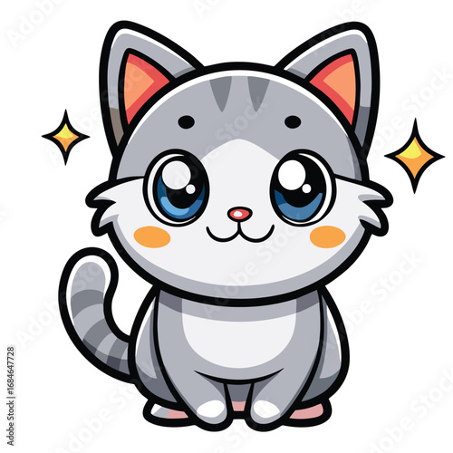 design logo icon vector cartoon character mascot cat