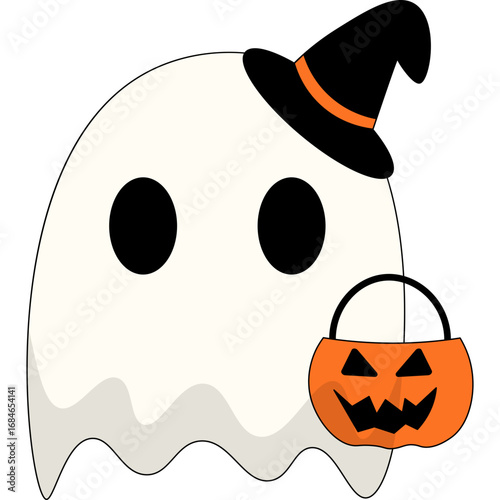 Cute Halloween Ghost