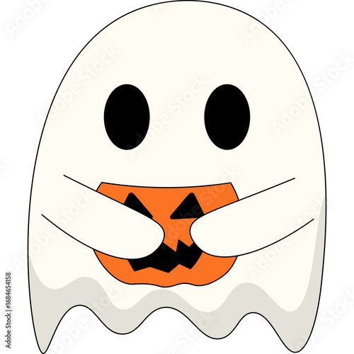 Cute Halloween Ghost