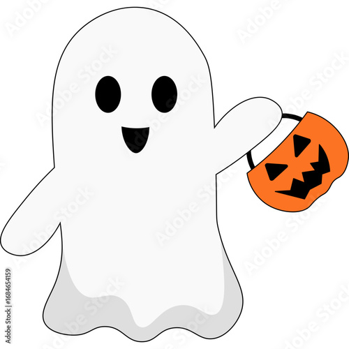 Cute Halloween Ghost