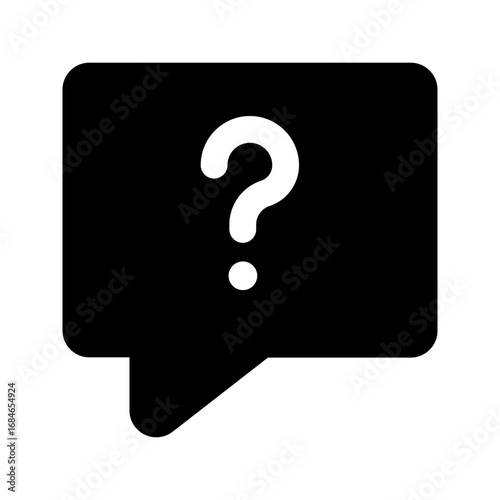 help glyph icon