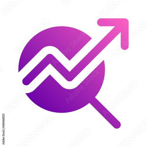 data analysis gradient icon