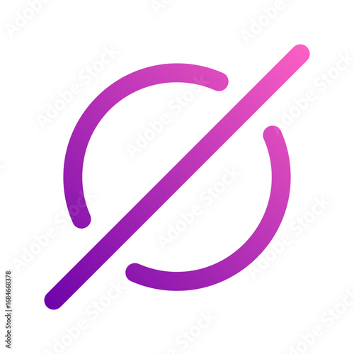 null gradient icon