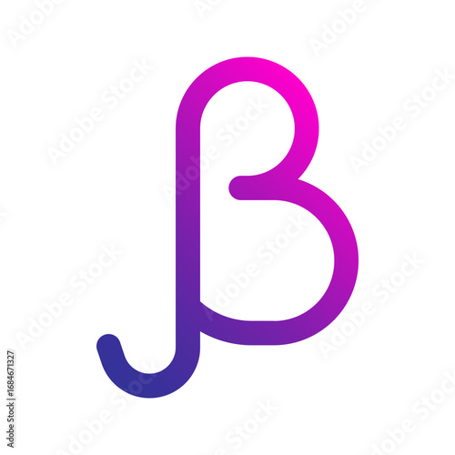 beta gradient icon
