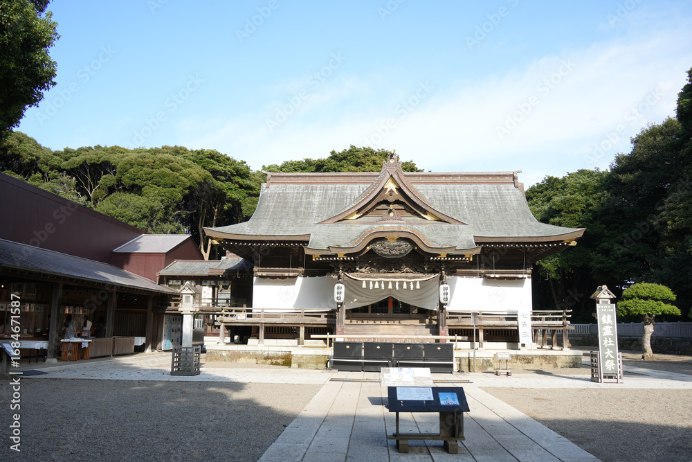 Naklejka premium 酒列磯前神社