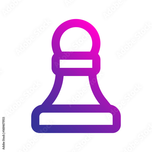 pawn gradient icon