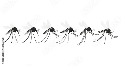 Pesky mosquitoes swarm, posing a health threat and disrupting outdoor activities