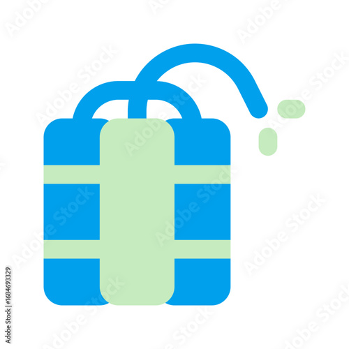 dynamite duo tone icon