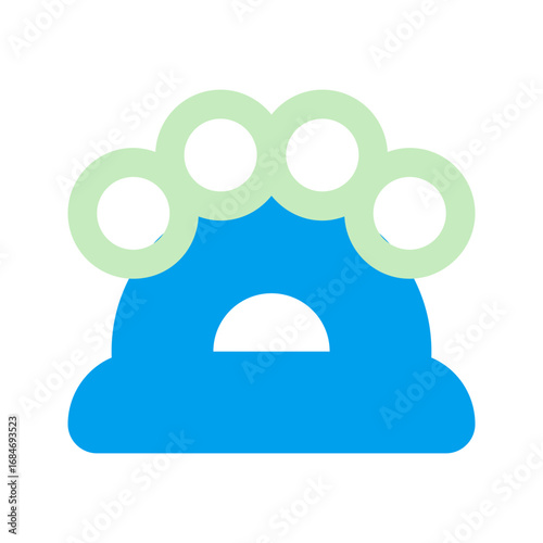 knuckles duo tone icon