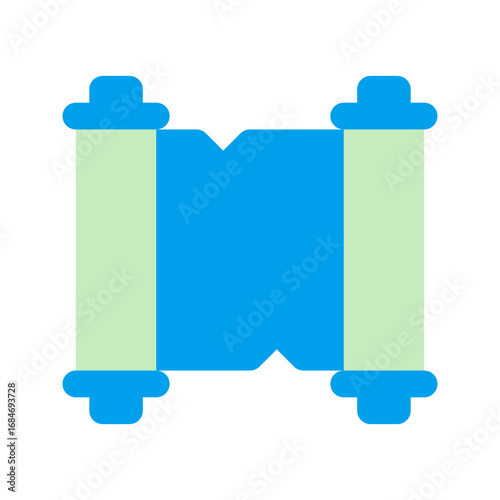 scroll duo tone icon