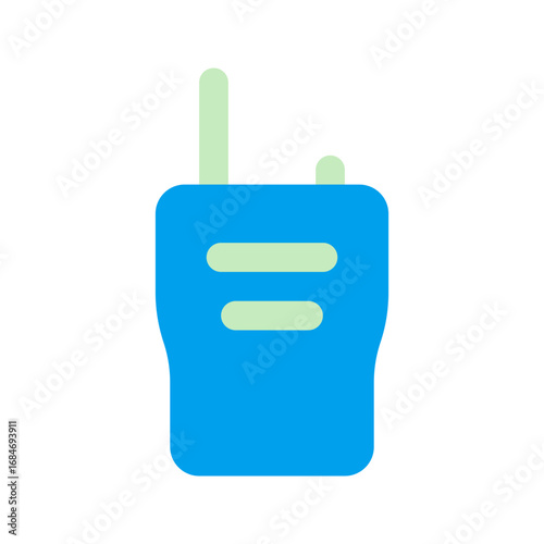 walkie talkie duo tone icon