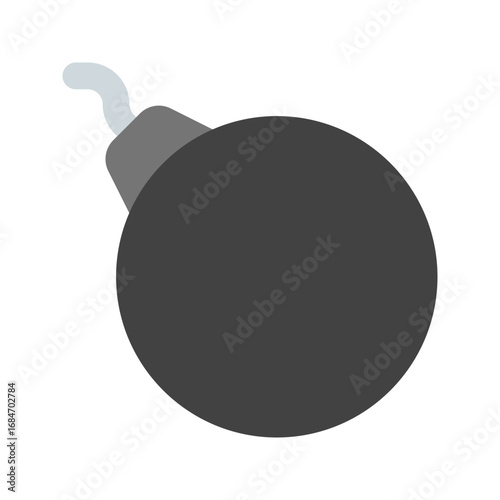 bomb flat icon