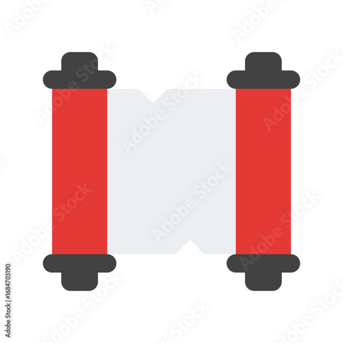 scroll flat icon