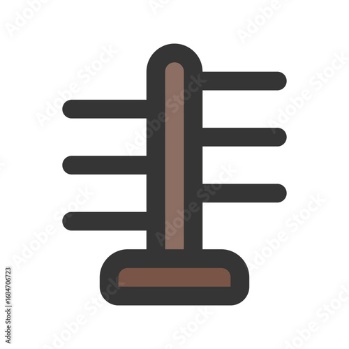 dummy outline fill icon
