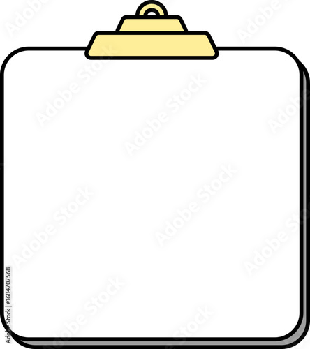 서류 집게 메모판