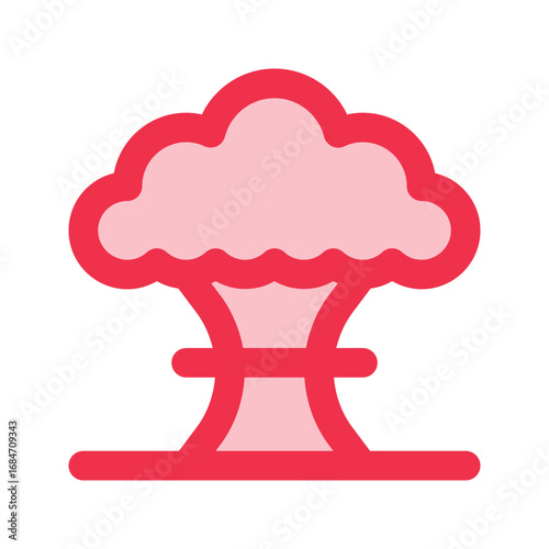 explosion outline fill icon