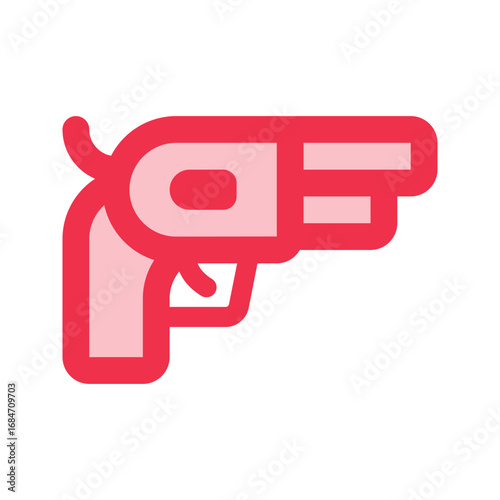 revolver outline fill icon