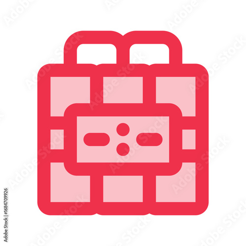 time bomb outline fill icon