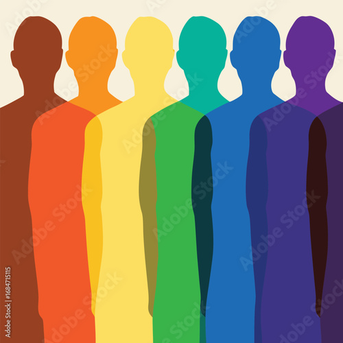 LGBTQ Equality, Diversity, and Identity Concept, Transgender Pride Flag Vector Art. 