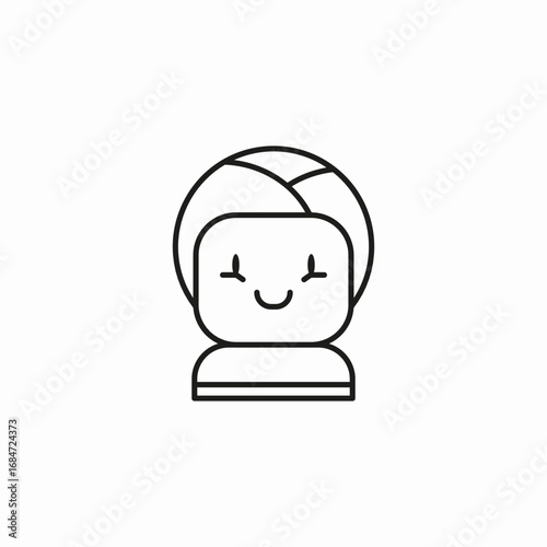 spa massage icon icon sign vector
