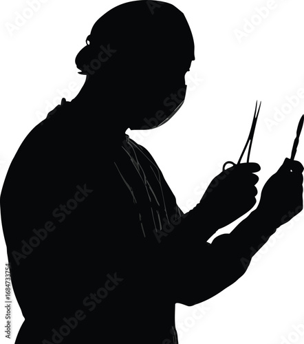 Dramatic Medical Stock Photo