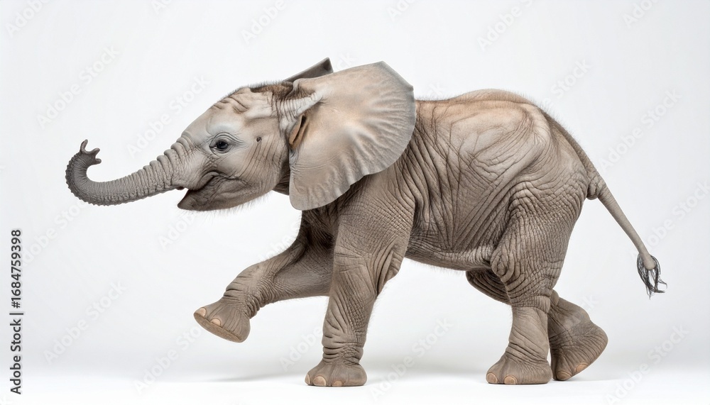 Obraz premium elephant isolated on white