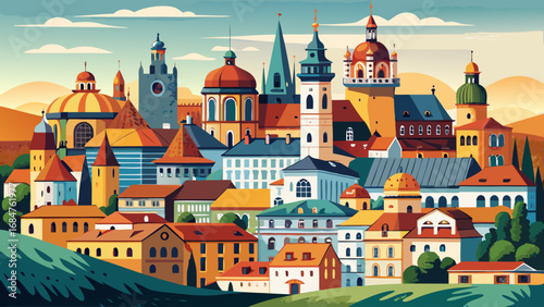 Kraków’s Historic Centre in Poland reveals Gothic churches, Renaissance courtyards, royal castles, and lively squares, representing centuries of European history, art, and scholarship.
