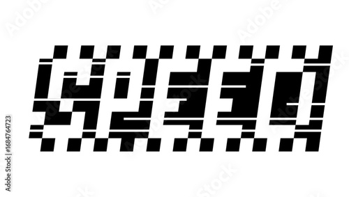 speed sign, black isolated silhouette