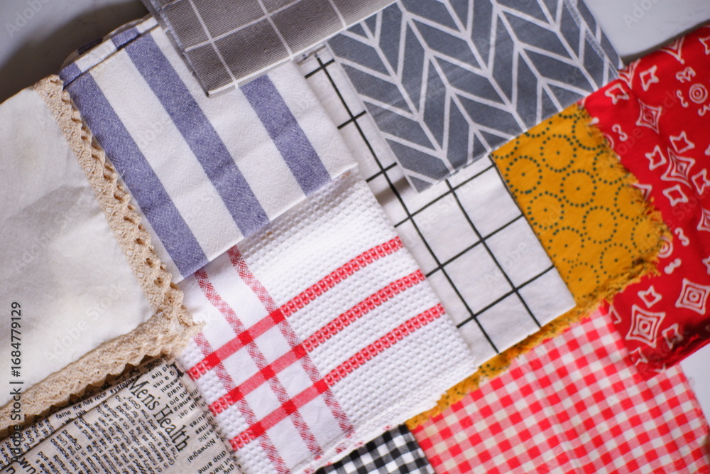 Obraz premium colorful fabric background