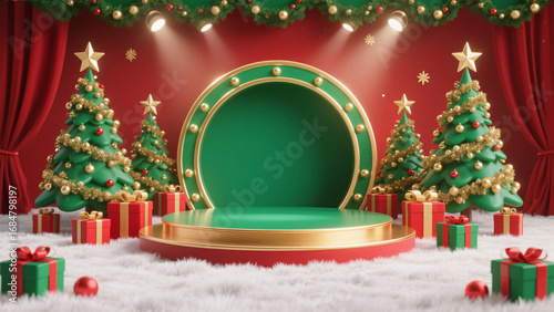 Christmas e-commerce booth