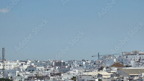 landscape of conil de la frontera in cadiz, andalusia, spain