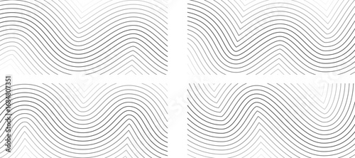 Line pattern topograph, halftone wave edgy map. Curvy texture topology bg. Sea bottom mountain top surface linear contour. Abstract sharp earth vector poster. Luxury curved seamless optic ripple level