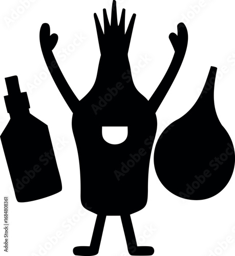 Versatile vector illustration of abstract geometric shapes symbolizing connectivity and modern design for digital platforms and print media silhouette