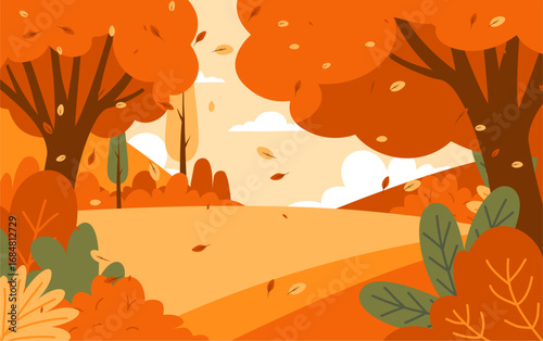 Autumn Season Background 