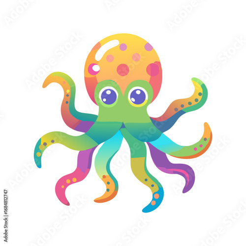 octopus cartoon character