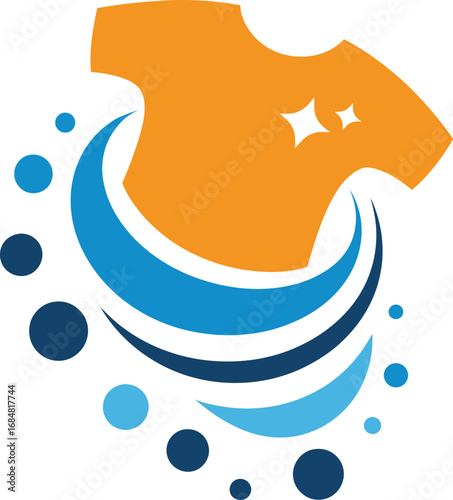  Sparkling Clean Laundry Icon