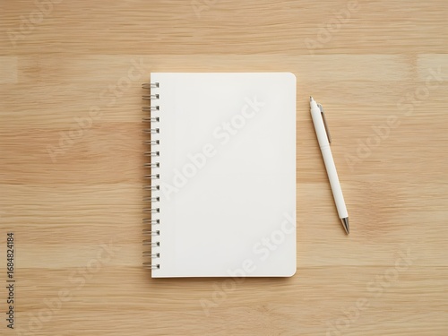 A blank Spiral notebook in charming styles.