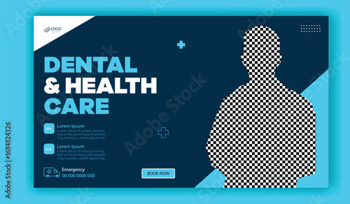 Professional male dentist in white coat with stethoscope ready for dental and health care services