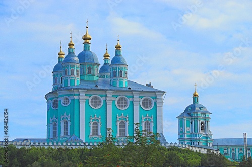 Orthodox Church, Cathedral of the Dormition of the Blessed Virgin Mary in the city of Smolensk