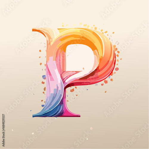 Numeri e Lettere Colorati con Effetto Glitter – Alfabeto e Cifre in Stile Artistico e Brillante