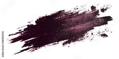 Ink splashes stencil very detailed collection. High quality manually traced. Retro grunge banners set	