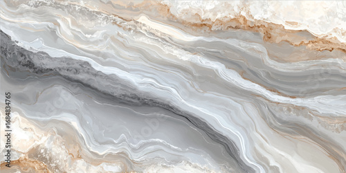 Mottled  Marble Texture Background with Soft Fluid Design and Blank Space.  marble wall surface gray pattern graphic abstract