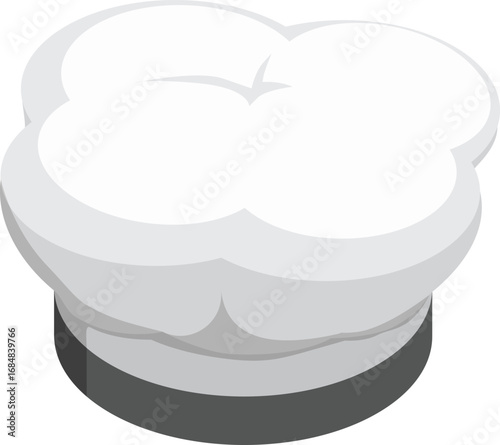 vector illustration of chef cap