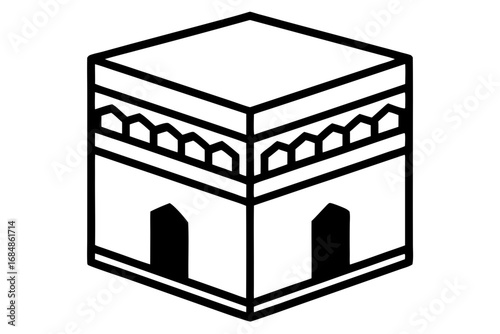 Kaaba Icon / Mecca Symbol